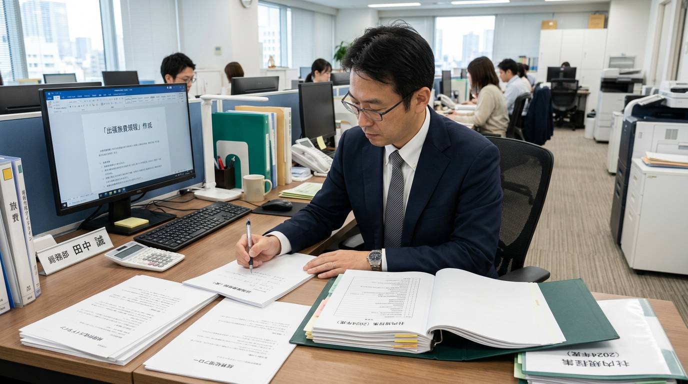 出張旅費規程の作り方