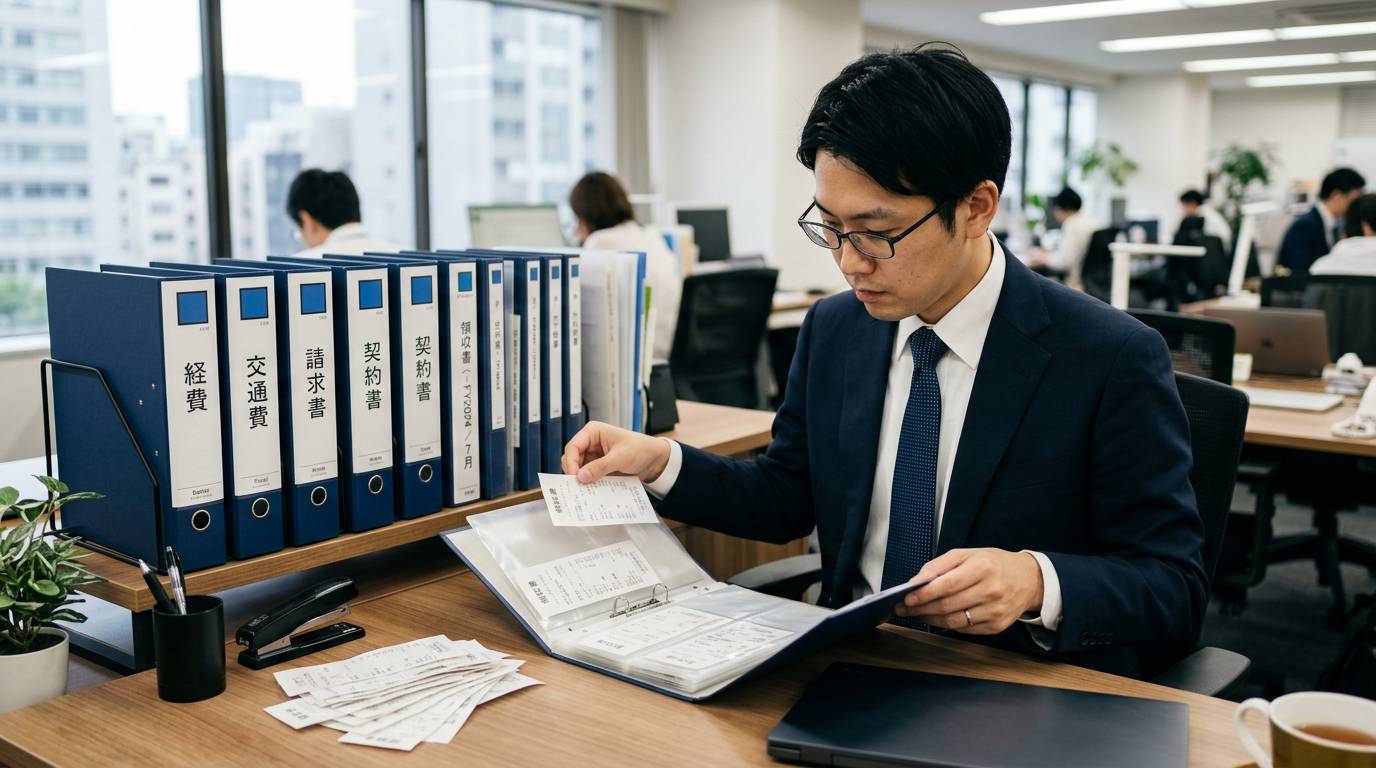 領収書の保存ルール